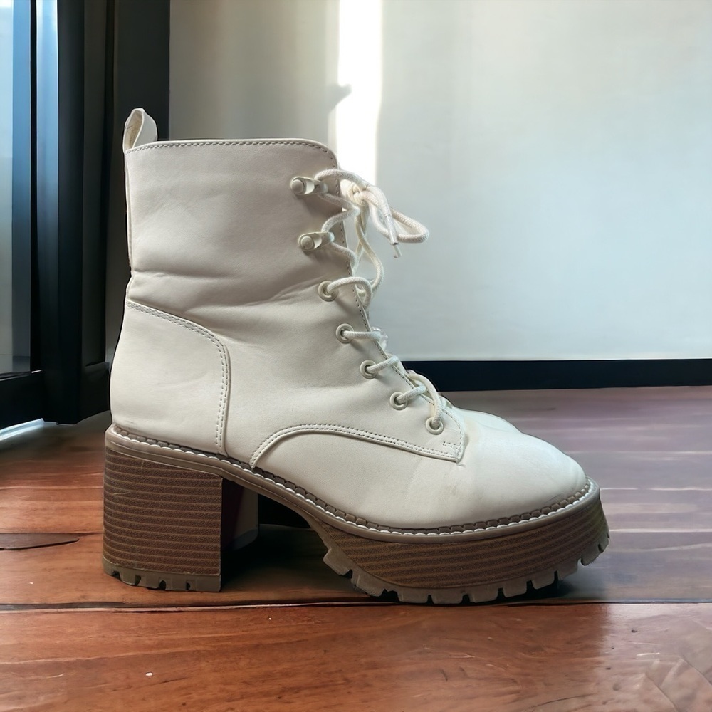 GUC Mia Sian‎ Ankle Boot Cream Size 11